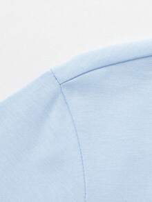 Balabala Áo thun ngắn tay cotton nhanh khô mùa hè mới dành cho bé trai - hồng xanh - Xem 4