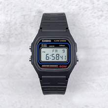 Đồng hồ Casio nam, máy quartz - Chống nước 50M, đồng hồ nam thời trang, chronograph kỹ thuật số, model W-59-1V - màu đen - Xem 5