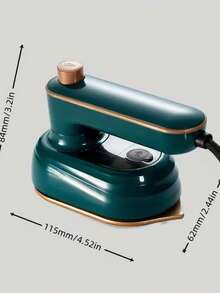 Mini Plancha Portátil | Plancha de Vapor de Mano Giratoria 180° con Diseño Plegable, Vaporizador de Ropa Profesional, Sin Necesidad de Batería, 110V, Ideal para Viajes, Construcción Duradera - Tipo de Enchufe A USA (110-127V) - Ver 9