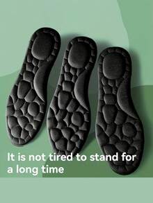 1 Pair Of Sponge-Cushioned Insoles Featuring A Pebble Pattern Provides Exceptional And Remarkable Performance, Making Them Ideal For Daily Commuting And Workout Sessions Over Extended Periods,Shoe Rack,Storage Saver,Outdoor,Garden,Travel Essential,Portable,Beach Essential,Graduation Season,Commencement,Graduation Ceremony,Graduation Gift,Graduation Present,Graduation Gift,Graduation Present,Congrats Grad,Congratulations Graduate,Valedictorian,Finish School,Graduation Party - Style a - View 10