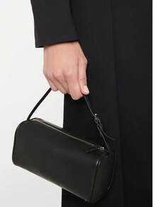 Women's Clutch Bag, Small Retro Handbag, Daily Versatile Underarm Bag - màu đen - Xem 2