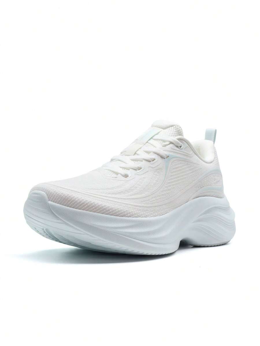 XTEP Qiaomu Women's Lightweight Height-Increasing Running Shoes Sports Sneakers Sail White - Sail White - View 1