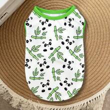 1 Peça Colete para Animais de Estimação, Macio, Respirável e Confortável para Todas as Estações, Colete Versátil e Minimalista para Cães/Gatos - Verde - Visão 1