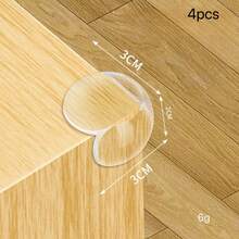 2 To 8 Pieces Per Pack: Baby Corner Protection Guards, Made Of Transparent Material, Used To Protect The Corners Of Furniture And Tables. - Table Corner Protector - View 12