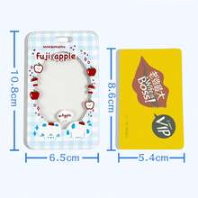 1pc Minimalist Transparent Card Holder With Lanyard, Wholesale Student ID Badge Case - Card Sleeve - View 5