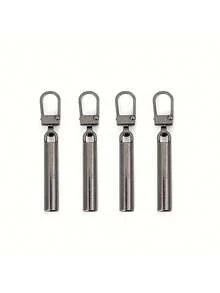 4 chiếc khóa kéo kim loại tháo rời đa năng - Nhiều màu - Xem 10