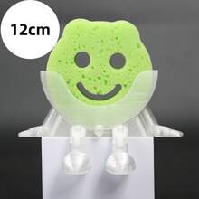 趣味水槽海绵架 | 自动沥水收纳架，厨房浴室海绵架，塑料材质，喷漆表面处理 - A - 查看 6