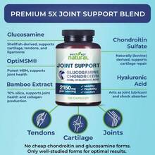 Why Not Natural Glucosamine Chondroitin MSM Joint Support Supplement 2150mg Mobility Flexibility Comfort 120 Capsules - 90G - Xem 2