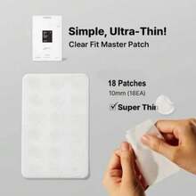 COSRX Clear Fit Master Patch 18 Patches – Invisible Hydrocolloid Acne Patches, Ultra-Thin Acne Spot Treatment For Breakouts Blemishes, Daytime Acne Patch Under Makeup, Pimple Patches, Acne Spot Patch, Blemish Patch, Spot Treatment Patch, Invisible Acne Patch, Ultra Thin Acne Patch, Pimple Healing Patch, Breakout Patch, Korean Skincare Acne Patch, Bestseller Acne Patch, Korean Skincare, Top Selling Korean Skincare, K-Beauty, Summer, Swimwear, Bikini, Birthday, Party, Y2k - Acne Patch - 查看 3