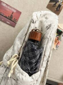 New Fashionable Minimalist Casual Backpack, High Capacity Suitable For High School & College Students - Multicolor - View 4