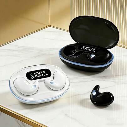 X55 无线蓝牙睡眠耳机 高保真立体声蓝牙耳机 带麦克风 适用于所有智能手机