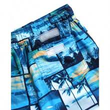 Conjunto de natación para niños Body Glove - Traje de baño de 2 piezas con pantalón corto y camiseta de protección UV, tallas 4-12 - Playa azul marino oscuro - Ver 6