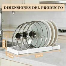 Pot Racks - White 2 Piece - View 4