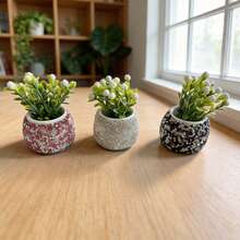 1 chậu cây trang trí xe hơi sáng tạo, cây ăn quả giả mang lại may mắn, phụ kiện nội thất xe hơi, máy khuếch tán hương thơm, đồ trang trí sân vườn, đồ trang trí nhà cửa, vật dụng cần thiết khi đi du lịch, quà tặng đám cưới/sinh nhật/ngày lễ, trang trí kim cương, đá quý, lễ Phục sinh, lễ hội âm nhạc, Ngày của Mẹ, Ngày Valentine - Nhiều màu - Xem 2