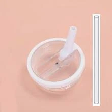 1 pieza Tapa con pajita de repuesto para vaso de 40 onzas, nueva tapa de repuesto transparente a prueba de fugas 2024, accesorio antiderrame para vaso - Multicolor - Ver 16