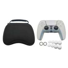 1 Set: 1pc PlayStation5 Controller Storage Bag + 1pc Game Protective Case + 10pcs Joystick Cap, Anti-Slip, Anti-Drop, Waterproof, Dustproof, Scratch-Resistant, Enhancing Gaming Experience - View 20
