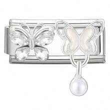 1pc Modular Beaded Bracelet DIY Kit, Includes Heart, Bow, Cherry, Moon Charms, Rhinestone Design, Suitable As Party Gift For Friends, Family, Couples - M294030 M294031 - View 25