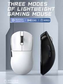 X9 轻量级游戏鼠标，PAW3311 芯片，无线蓝牙三模式电竞鼠标 - 查看 1