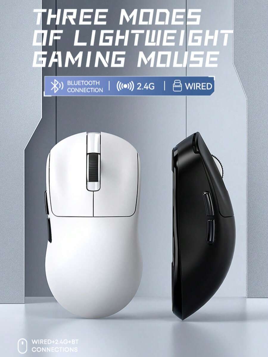 X9 轻量级游戏鼠标，PAW3311 芯片，无线蓝牙三模式电竞鼠标 - 查看 1