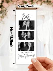 Ảnh in theo phong cách cổ điển cá nhân hóa từ máy chụp ảnh tự động - Ảnh chất lượng cao, mẫu máy chụp ảnh tự động kẻ sọc, lớp phủ máy chụp ảnh tự động tối giản, khung ảnh tự động, món quà độc đáo lý tưởng dành cho người yêu, bạn trai, bạn gái, bố, mẹ, gia đình, bạn bè, thú cưng, nhà cửa, văn phòng. - Nhiều màu - Xem 3