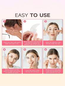 Reusable Silicone - Lift And Tighten Skin, Remove Wrinkles - Washable And Reusable - Wrinkle Patches - Clear - View 5