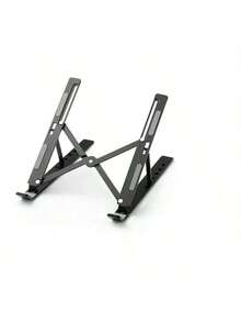 Giá đỡ máy tính xách tay bằng hợp kim sắt có thể điều chỉnh độ cao, đế tản nhiệt gấp gọn và di động, giá đỡ tăng chiều cao và giá để điện thoại. - Xem 4