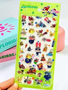 3D卡通水晶贴纸、手机壳贴纸、口袋贴纸、派对礼品 - 彩色 - 查看 6