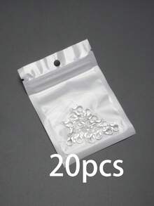 20/120/260个镀银/镀金龙虾扣项链手链连接器，锌合金龙虾扣连接器，创意DIY珠宝制作材料，大号龙虾扣串珠项链手链连接器DIY配件 - 龍蝦扣 - 查看 14