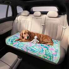 超大热带树叶沙滩巾 - 速干防沙超细纤维，亮粉色配绿色树叶图案，超大长方形毛巾，适合泳池和海滩使用，耐用柔软，现代风格，沙滩必备 | 花卉图案毛巾 | 速干面料，沙滩巾 - A - 查看 6