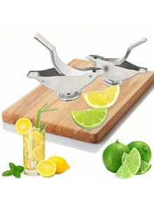 2pcs/1pc New Design Bird-Shaped Lemon Squeezer, Made Of Thickened Stainless Steel, Manual Citrus Juicer, Kitchen Tool - Multicolor - View 4