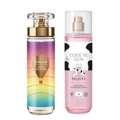 Kit 2 Body Splash Dream Encanto e Deleite 100ml cada