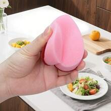 3pcs/1pc Best-Selling Cleaning Sponge Brush - Sponge Dishcloth For Cleaning Sink, Stove, Pots, Dishes And Tableware. Cleaning Tool, Household And Kitchen Supplies. - Love-filled Scouring Pad - View 6