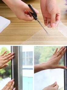 Màn chống muỗi cửa sổ 1.5m/2m, lưới chống muỗi tự dính, màn chống muỗi và côn trùng có thể cắt theo ý muốn. - nhiều màu - Xem 3