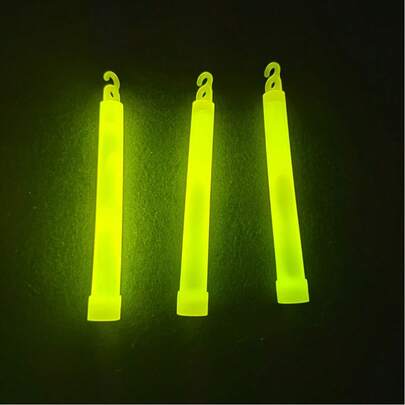 5/3 st. högljusstarka gula glödpinnar för nödsituationer, direktaktiverad belysning, vindtäta vattentäta utomhusmarkeringslampor, ingen extern strömförsörjning behövs, lämplig för camping, vandringsledmarkering, vårcampingutrustning, påskaktiviteter för utomhusbruk, förberedelser inför nödsituationer inför minnesdagen, säkerhetsutrustning för bilresor, tillbehör för nattvandring