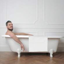 100pcs Disposable Foot Bath Mat - Soft Highly Absorbent Nonwoven Oil- Compressed Towels for Salon Spa Gym Hotel - Blanco - Ver 7