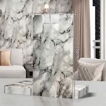 Panel Decorativo Tipo Mármol para Pared 30x60 cm | 10 Piezas | Flexible y Aislante Térmico - DL-015 - Ver 1