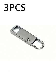 1/3/5个装可拆卸金属拉链头，拉链替换件（升级），适用于行李箱、服装、夹克、背包、靴子、钱包、外套 - 防盗 - 安全拉链 - 拉链头替换零件 - 多色 - 查看 15