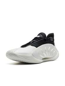 XTEP Sky02 Basketball Shoes, Summer New Durable Training Sneakers For Guards, Black/Sail White - Black/Sail White - View 1