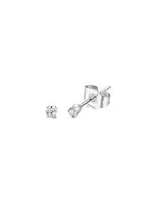 Bộ 10 đôi khuyên tai đinh tán bằng thép không gỉ 2mm, unisex, 20 chiếc khuyên tai tròn nhỏ đính đá Cubic Zirconia, phù hợp với nhiều vị trí xỏ khuyên, không gây dị ứng, có hai lựa chọn màu vàng/bạc. - Như thể hiện trong hình ảnh - Xem 14