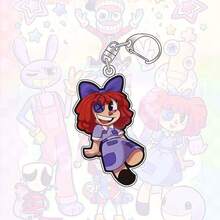 Set de llaveros acrílicos, llavero/colgante de bolso con diseño de personaje de anime Jax como regalo para fans - Multicolor - Ver 14
