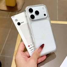 Funda de teléfono acrílica negra simple y transparente compatible con iPhone 17 Pro Max/17 Pro/17 Air/17/16 Pro Max/16/16 Pro/16 Plus/11/15/15 Pro/15 Pro Max/12/13/14 Pro Max/XS/XR/11 Pro/11 Pro Max/12 Pro/12 Pro Max/13 Pro/13 Pro Max/7 Plus/14 Pro/14 Pro Max/14 Plus/7 Plus/8 Plus/8/SE2/12 Mini/13 Mini/16E, duradera y con carcasa rígida antiamarilleo, teléfonos móviles, bolsas, accesorios para móviles, fundas para teléfonos, decoración de interiores, accesorios, fundas transparentes para teléfonos, verano, correas para teléfonos, fundas para teléfonos de hombre, fundas para teléfonos de mujer, protección para teléfonos móviles, accesorios de playa, artículos - Estilo (1 pieza) - Ver 8