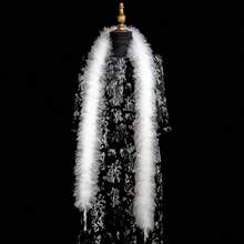 Cartanfill- Premium Turkey And Marabou Feather Boa - 2 Yds - Glamorous And Versatile For Parties Weddings Costumes And Decor A - A - Xem 6