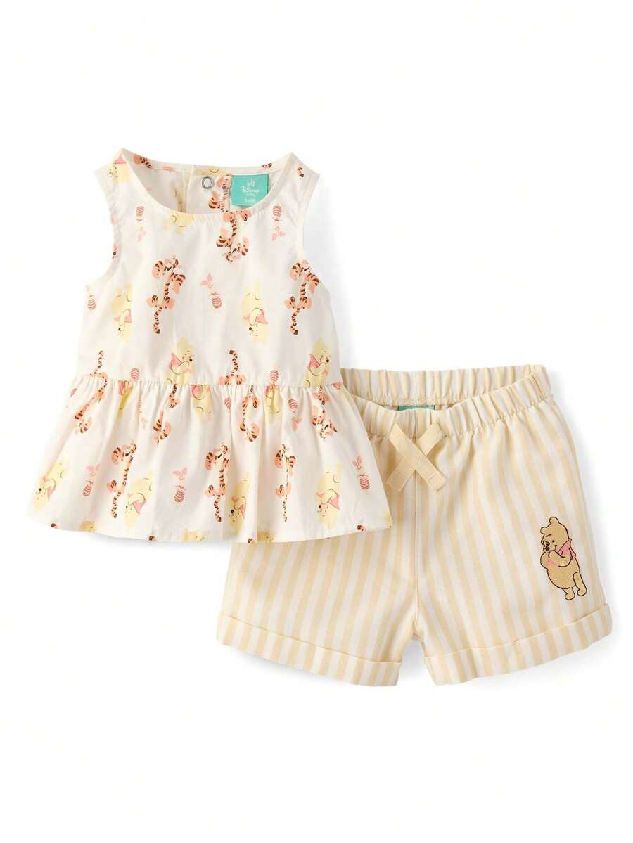 The Children's PLACE Conjunto de 2 piezas para bebé niña con Winnie the Pooh™ - MULTI CLR - Ver 1