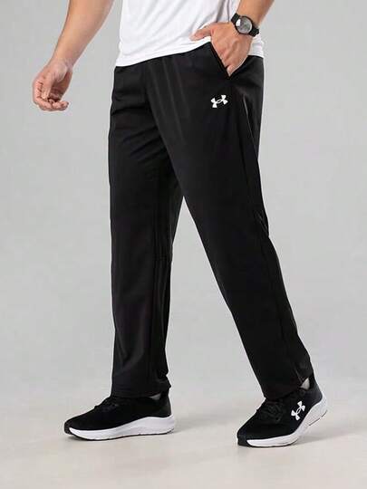  Under Armour UA Knit Pants, Breathable Quick-Dry Sweatpants, Gym Yoga Training Activewear, Sports Casual Joggers