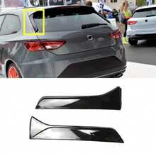 Automotive Spoiler, Rear Window Deflector, Trunk Spoiler - Fit For Renault Clio, SEAT Leon, Ibiza Spoiler, Aerodynamic Upgrade, Sports Styling Accessory, Polished Surface, Durable Structure, Car Modification - Rear Wing - View 2
