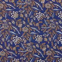 Quality Outdoor Living 29-JBF02DC Universal Indoor/Outdoor Dining Chair Cushion Set of 2 18 x 18 Jacobean Blue - Azul jacobino - Ver 5