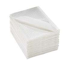 McKesson Disposable Towels [Pack of 500] for Dental Bibs Nails Tattoo Dentist Medical - 13 x 18 in 2-Ply Tissue Waffle Embossed White - como en la foto - Ver 9