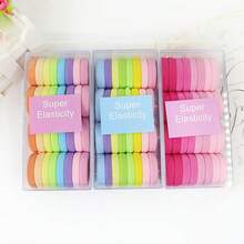 32pcs Seamless Hair Ties, Ponytail Clips, Hair Accessories Set, Damage-Free - Black - View 11
