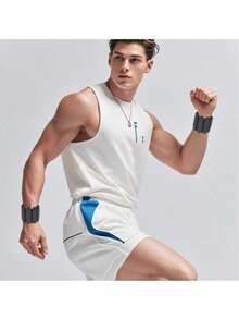 男女通用可调节腕部负重，适用于居家健身、步行、跑步、旅行、普拉提、瑜伽、锻炼、杠铃训练、力量训练。两件套（每只500克/1磅） - 彩色 - 查看 3