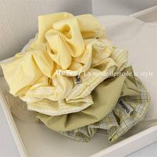 Hair Ties - Plain Yellow Plaid - View 4